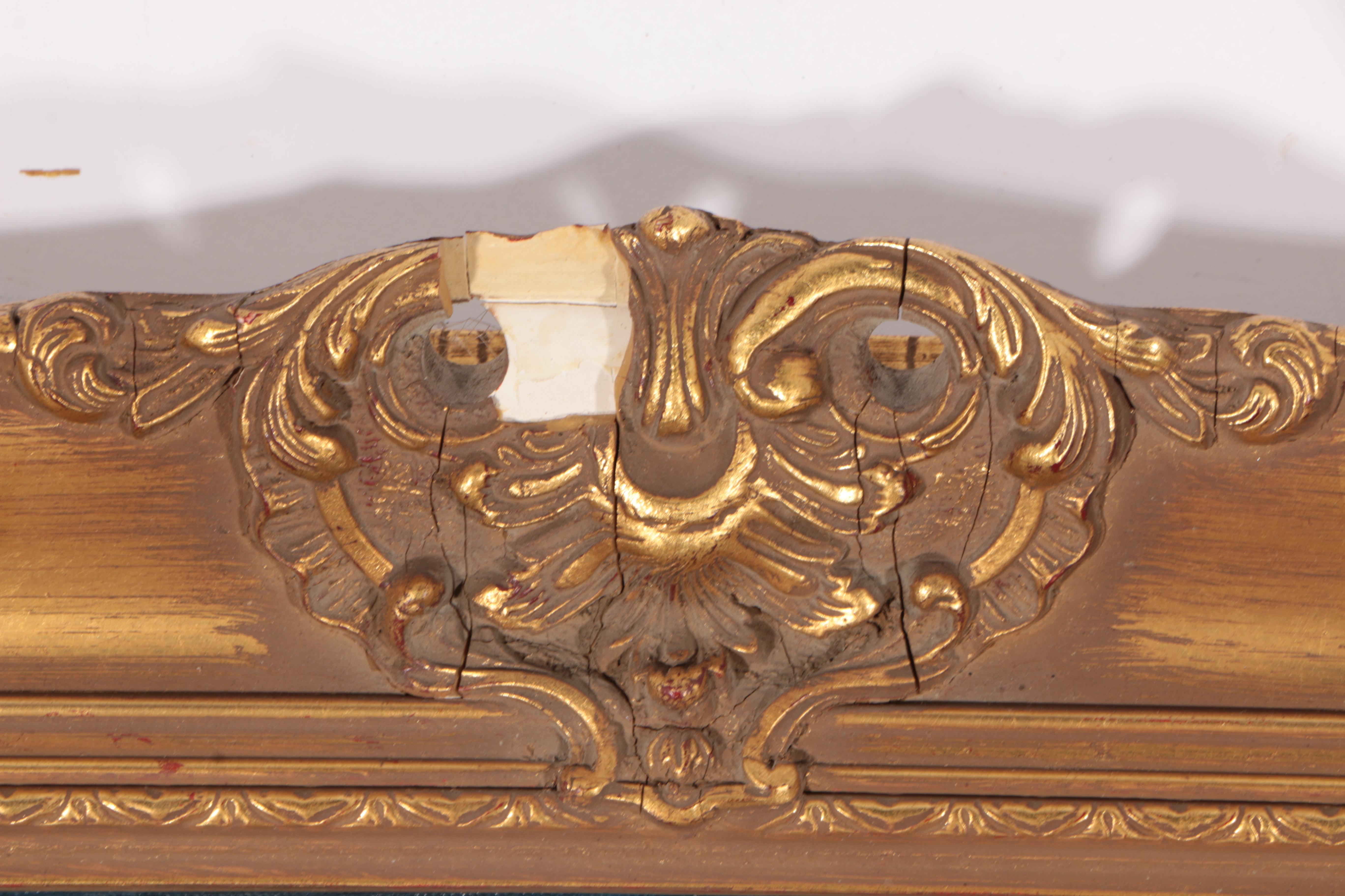 Remer Oil Painting on Canvas of Native American Campsite