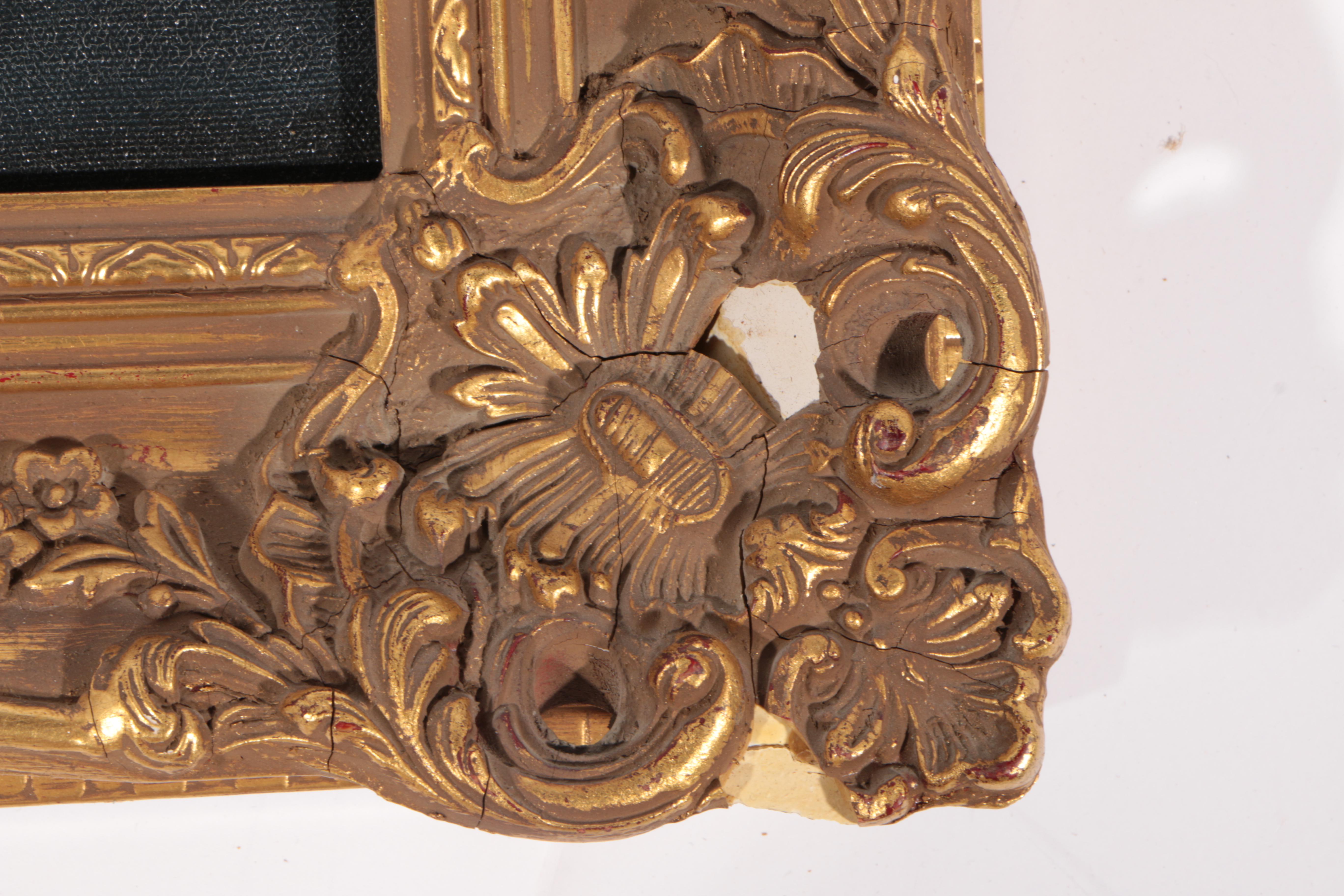 Remer Oil Painting on Canvas of Native American Campsite