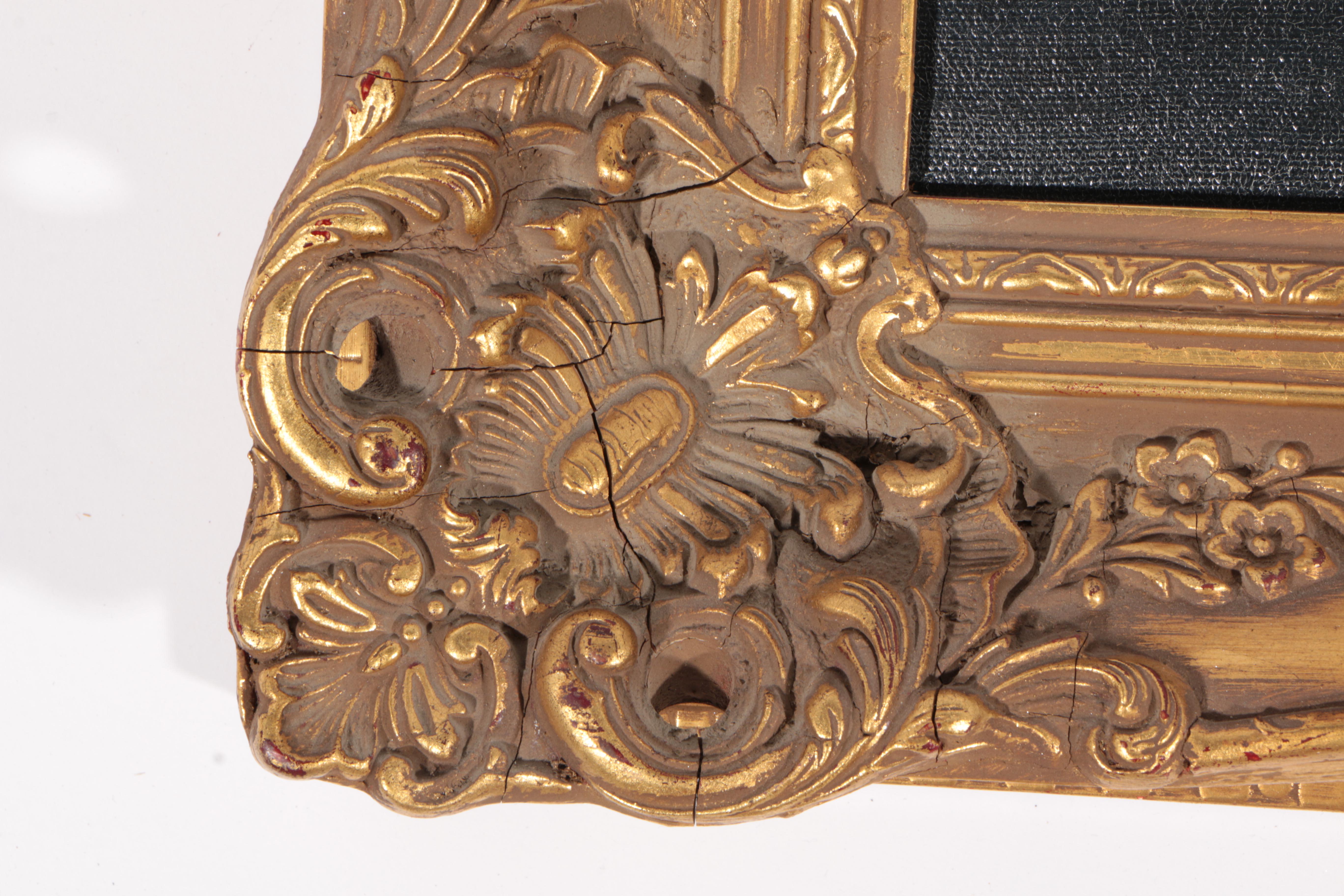 Remer Oil Painting on Canvas of Native American Campsite