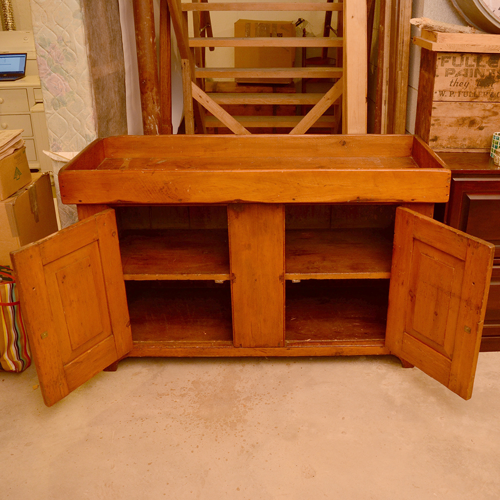 Antique Pine Dry Sink