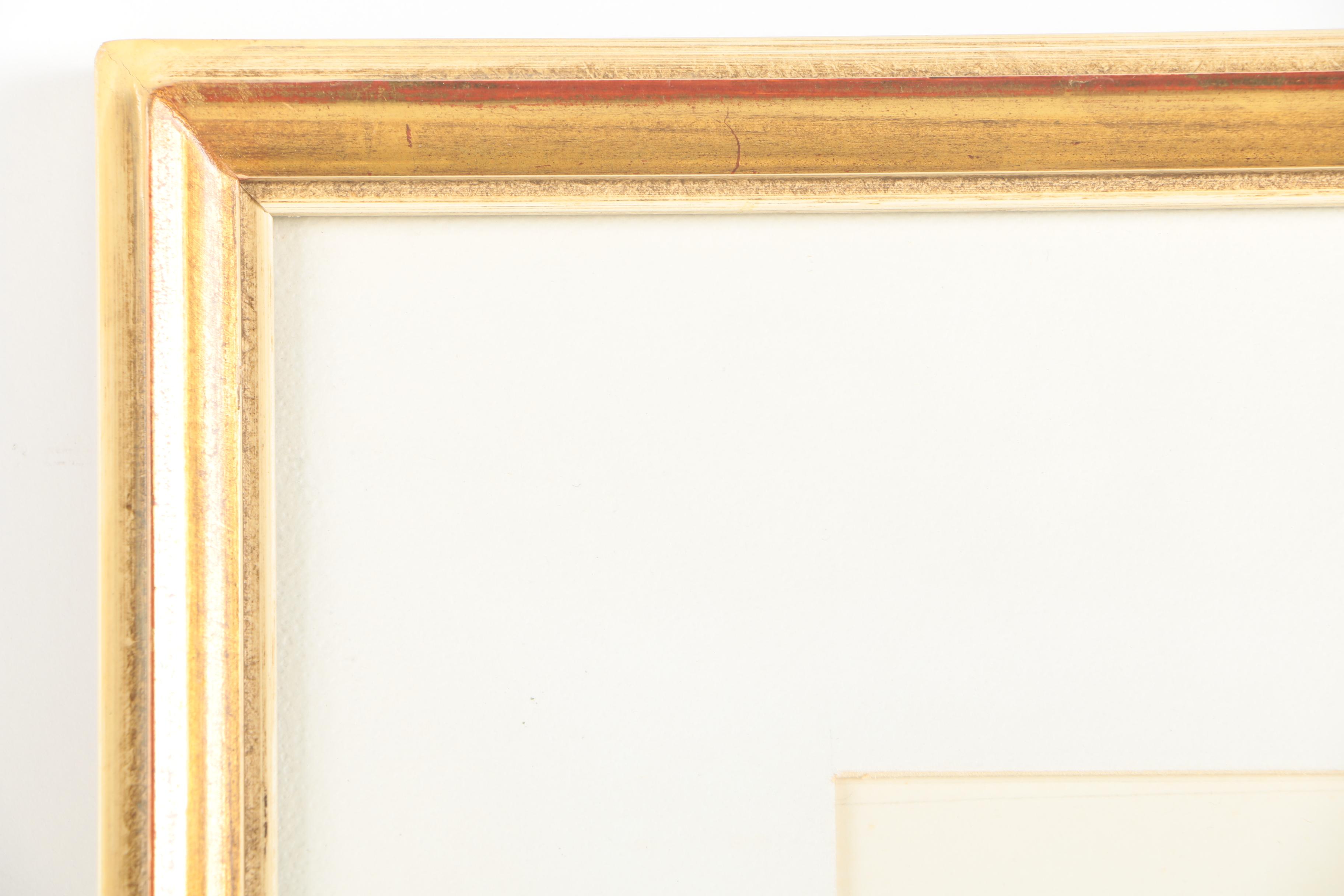 J.K. Ralston Signed Ink On Paper Drawing "Four Up"