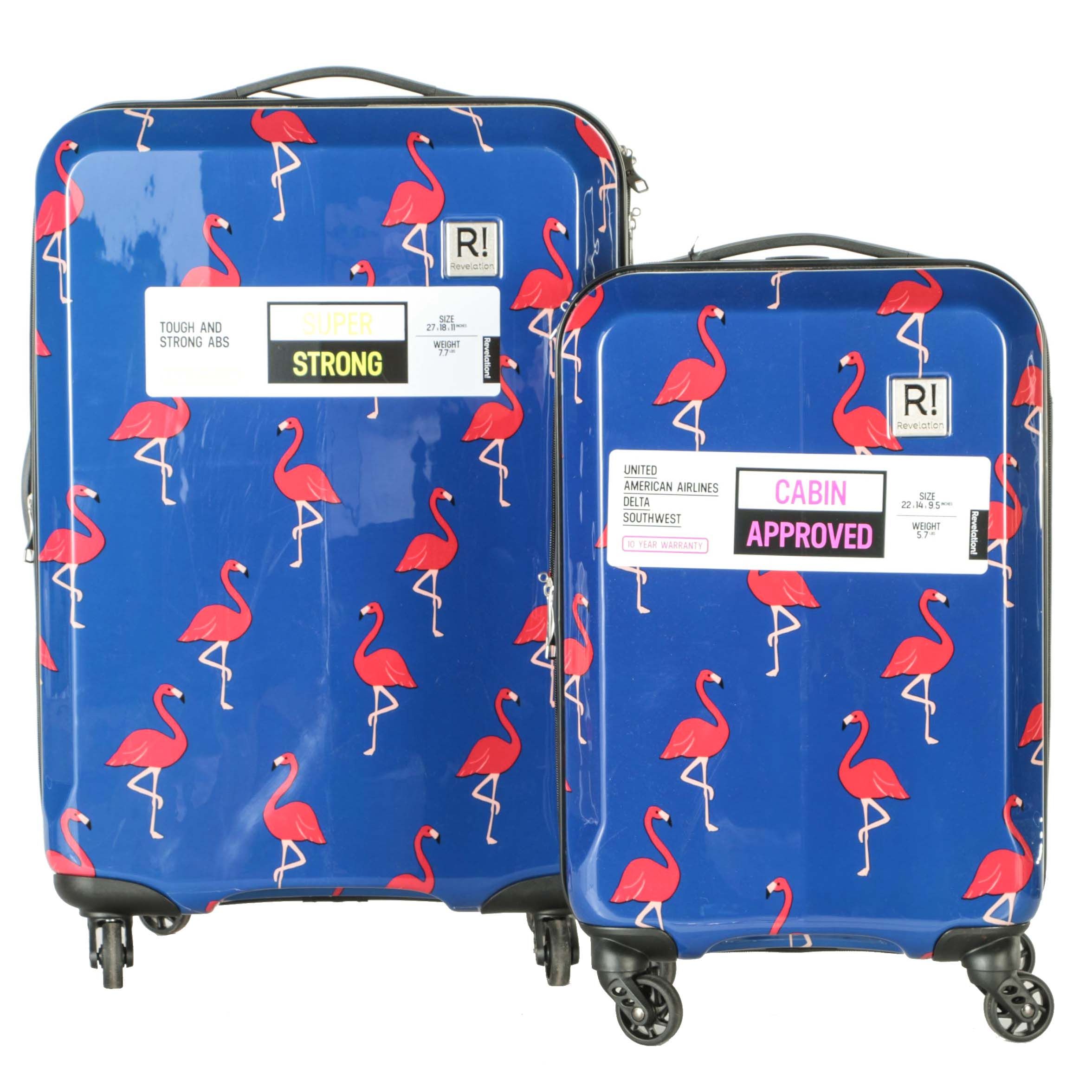 Pair of Revelation! Rolling Hard Sided Luggage