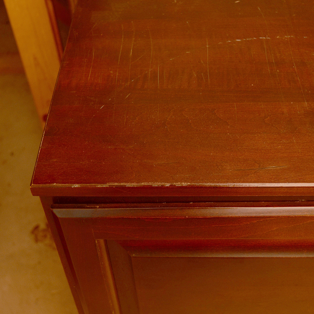 Black Cherry Filing Cabinet