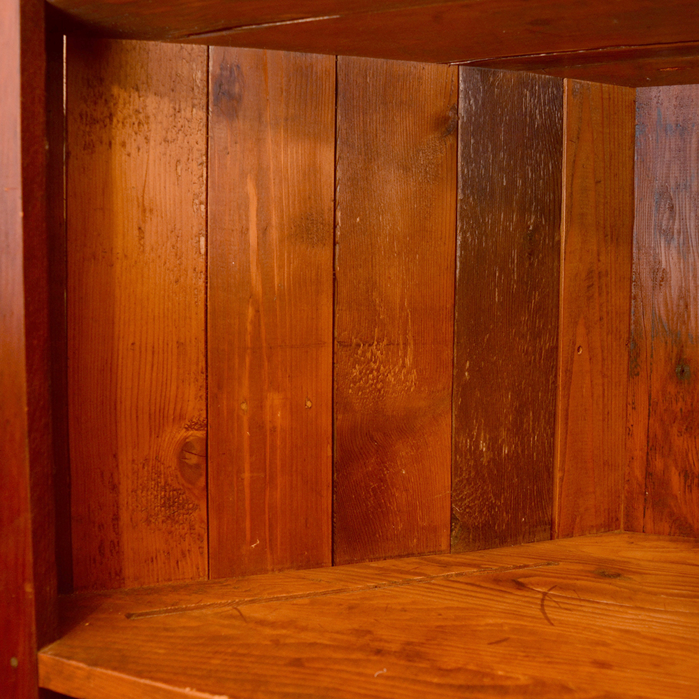 Pine Corner Cabinet