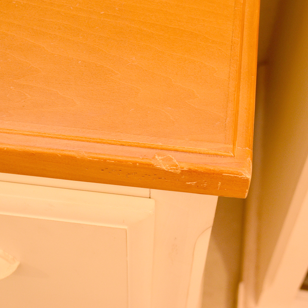 Martin Furniture Maple and Painted Wood Two Lateral File