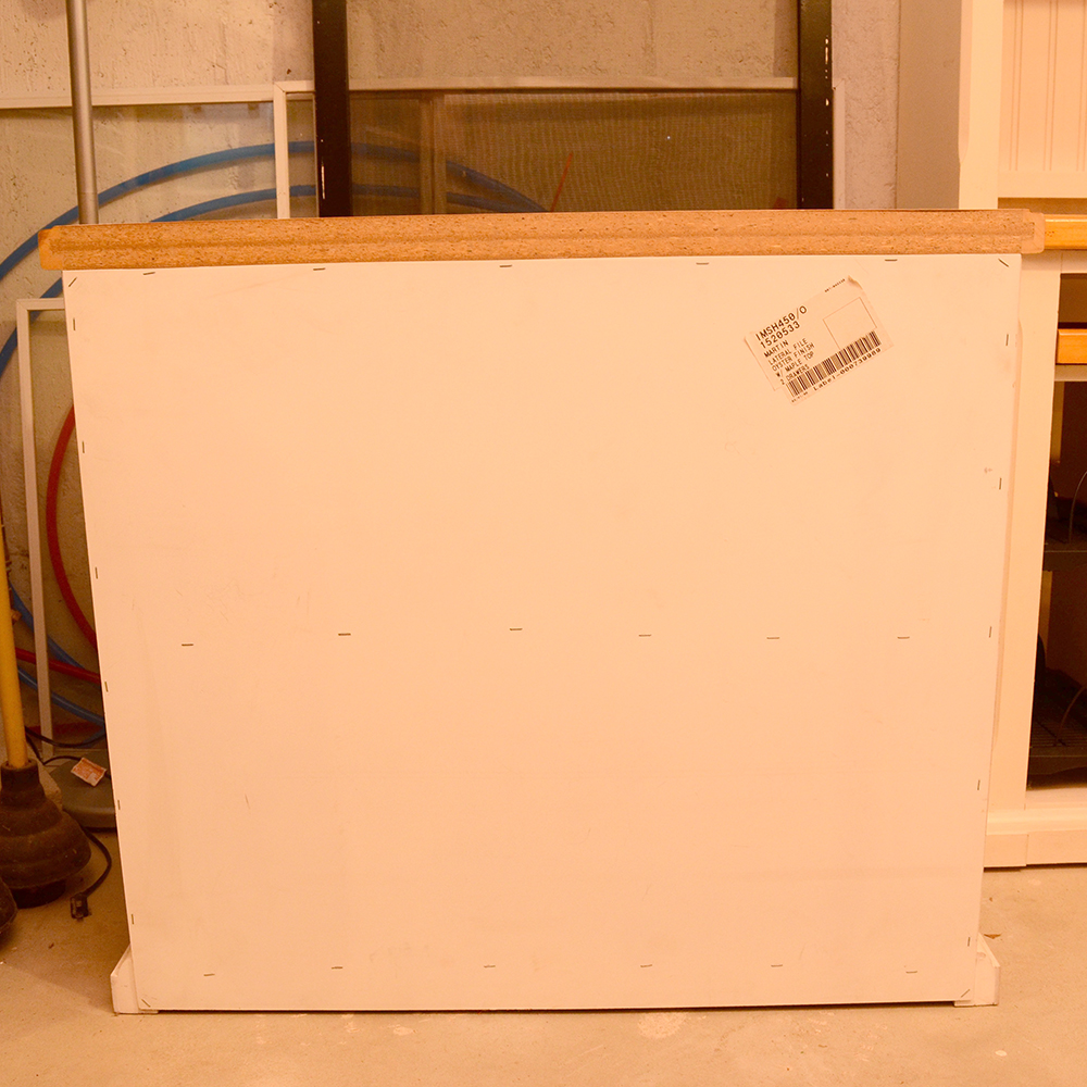 Martin Furniture Maple and Painted Wood Two Lateral File