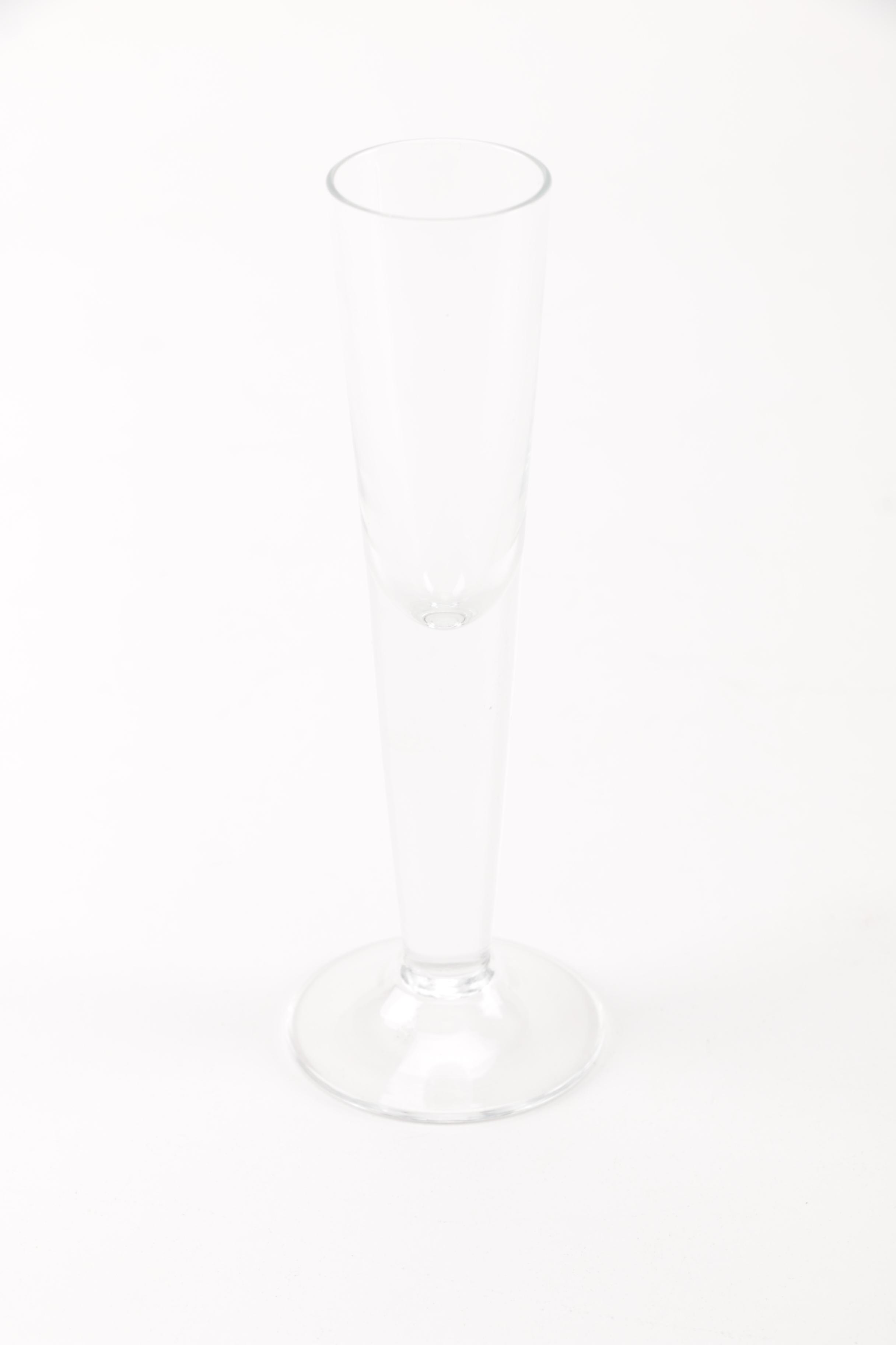 Contemporary Style Glass Decanter With Glasses