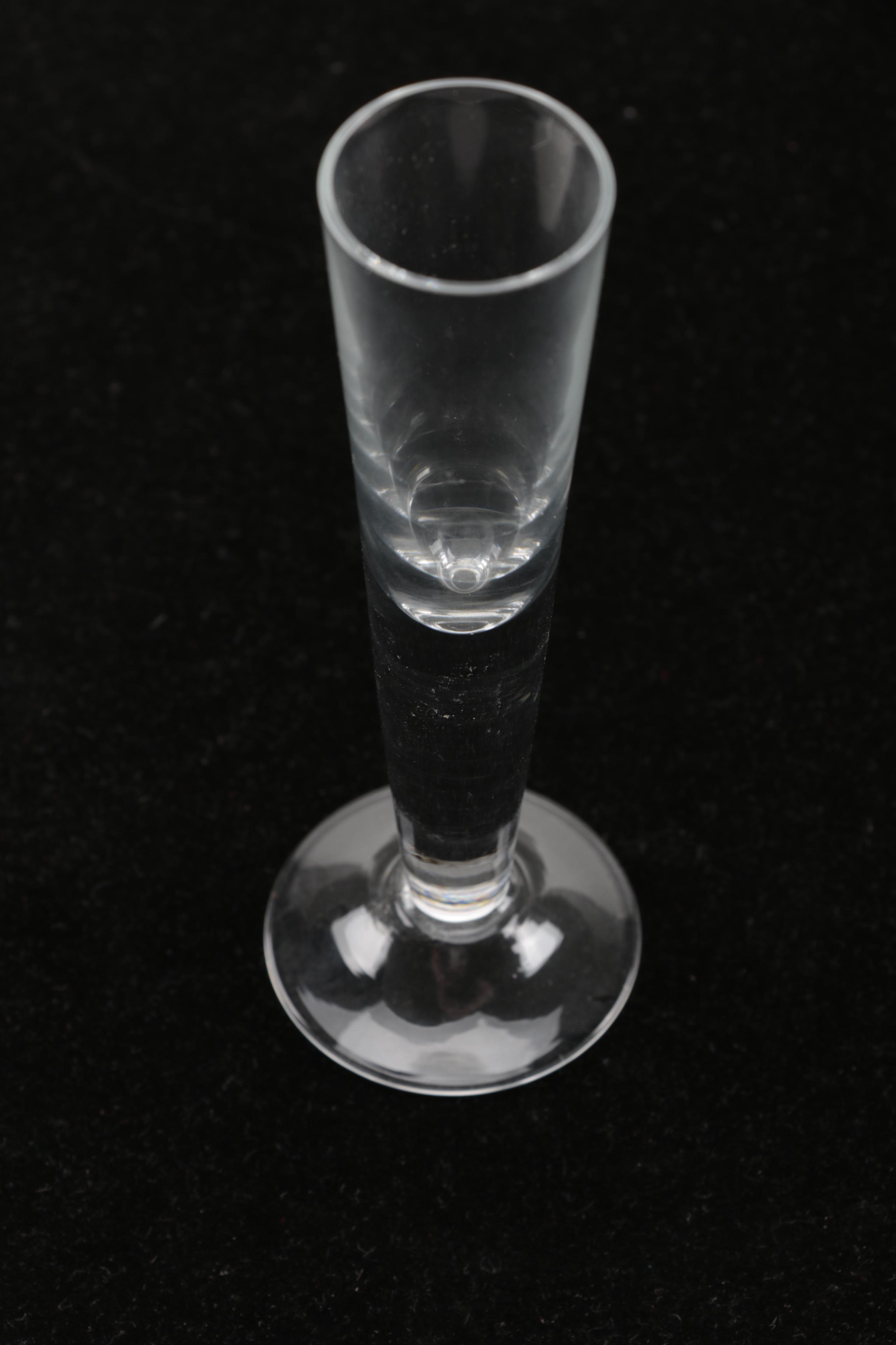 Contemporary Style Glass Decanter With Glasses