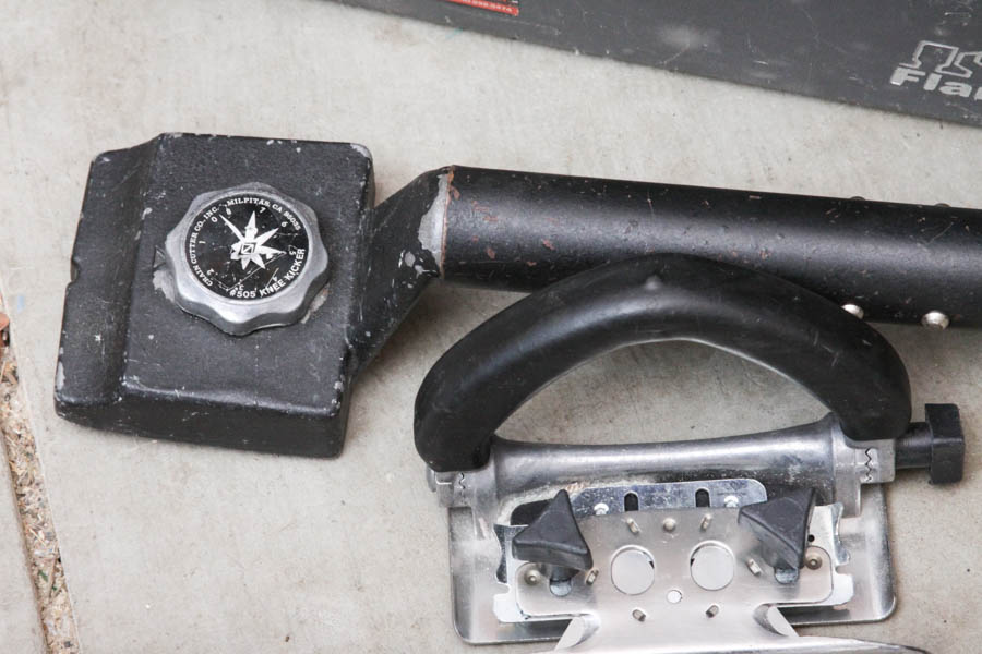 Flambeau Toolbox with Carpeting Tools