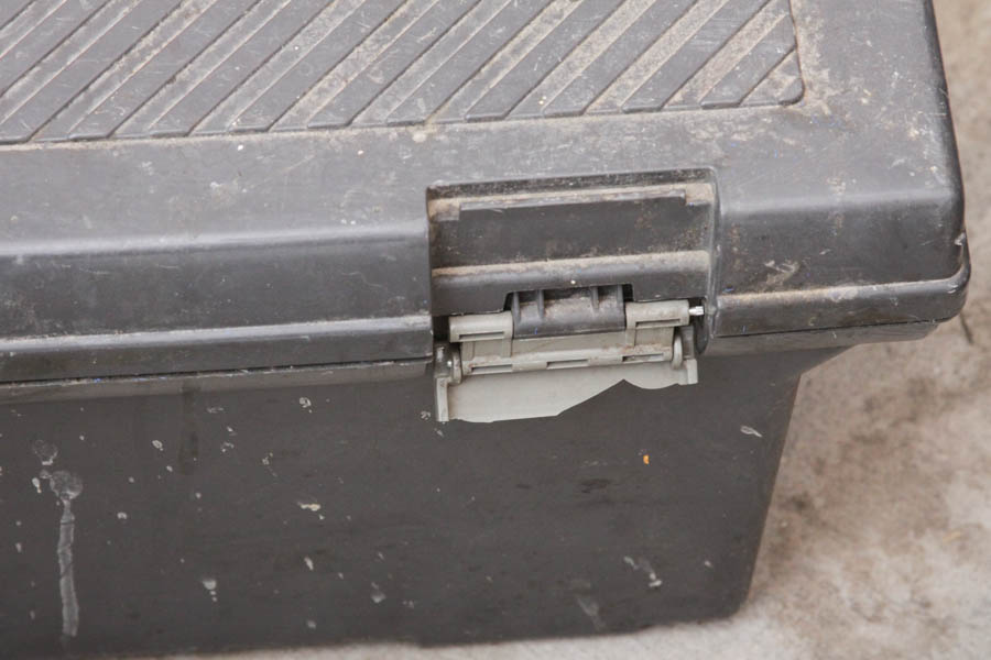 Rubbermaid Toolbox with Tools