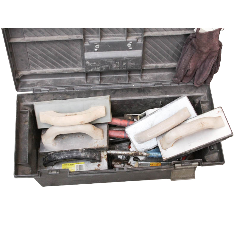 Rubbermaid Toolbox with Tools