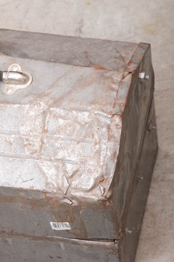 Two Metal Toolboxes with Tools