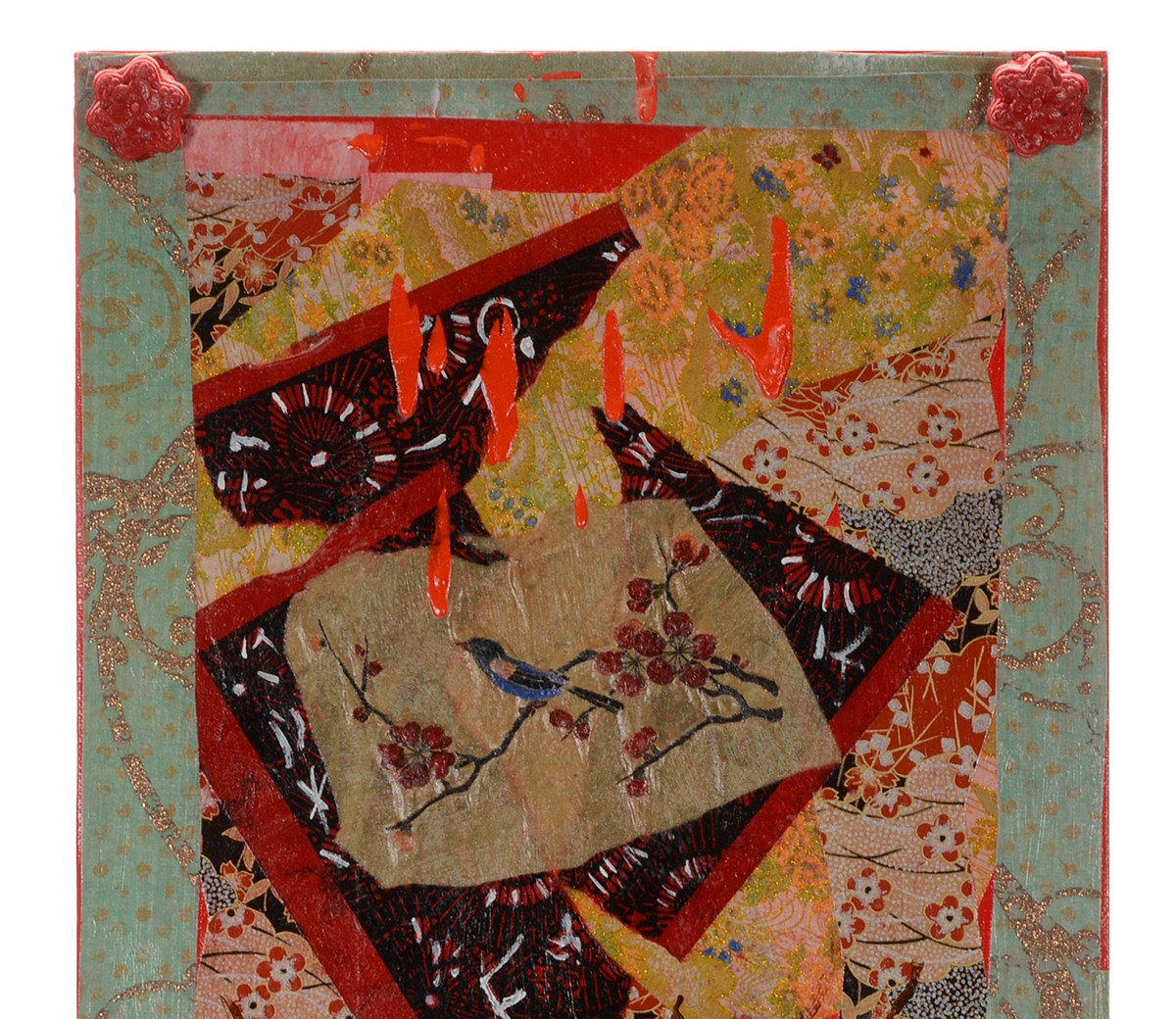 Two G. Glass Original 2011 Mixed Medias on Canvas