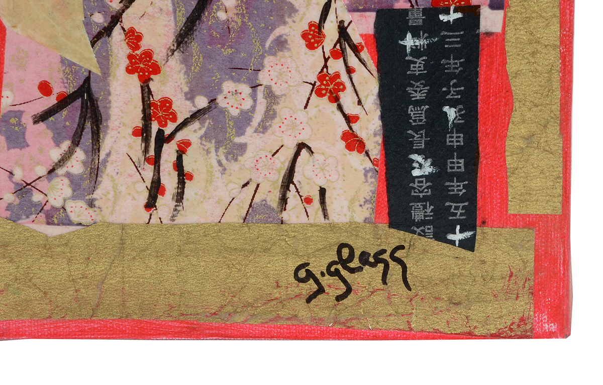Two G. Glass Original 2011 Mixed Medias on Canvas
