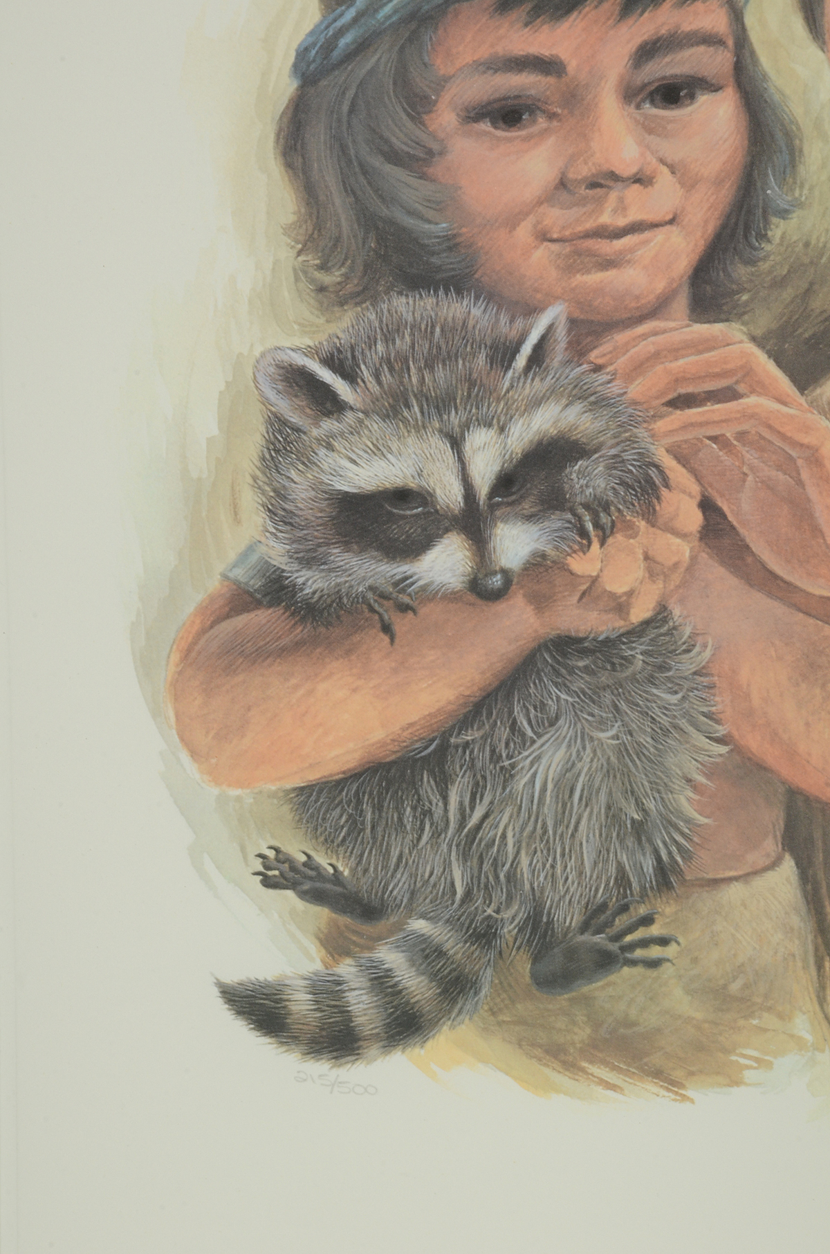 John Ruthven Signed Limited Edition Offset Lithograph "Friends"