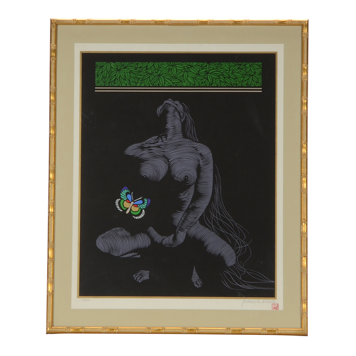 Yoneshi Hieda Signed Limited Edition Serigraph