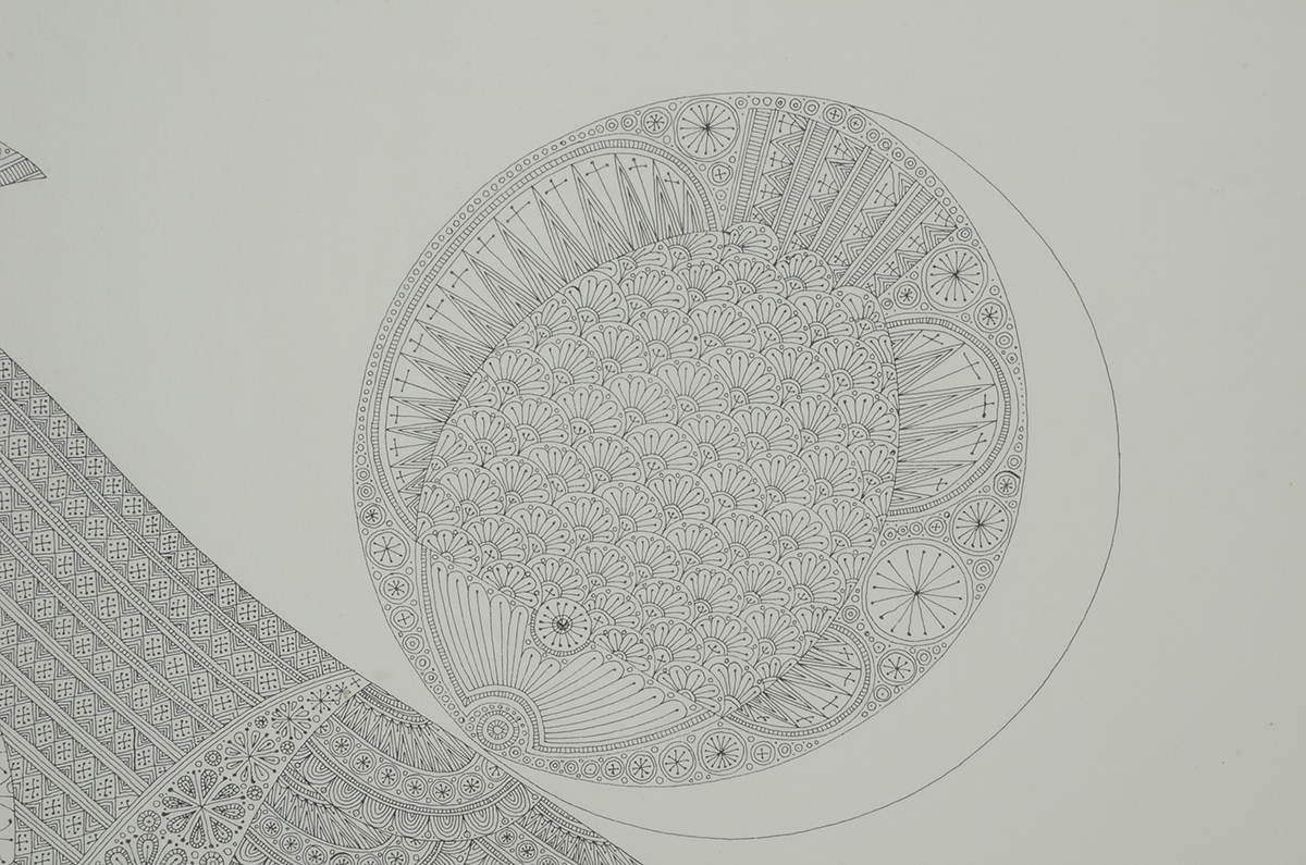 Ikki Matsumoto Signed Limited Edition Lithograph with Hand-Colored Details