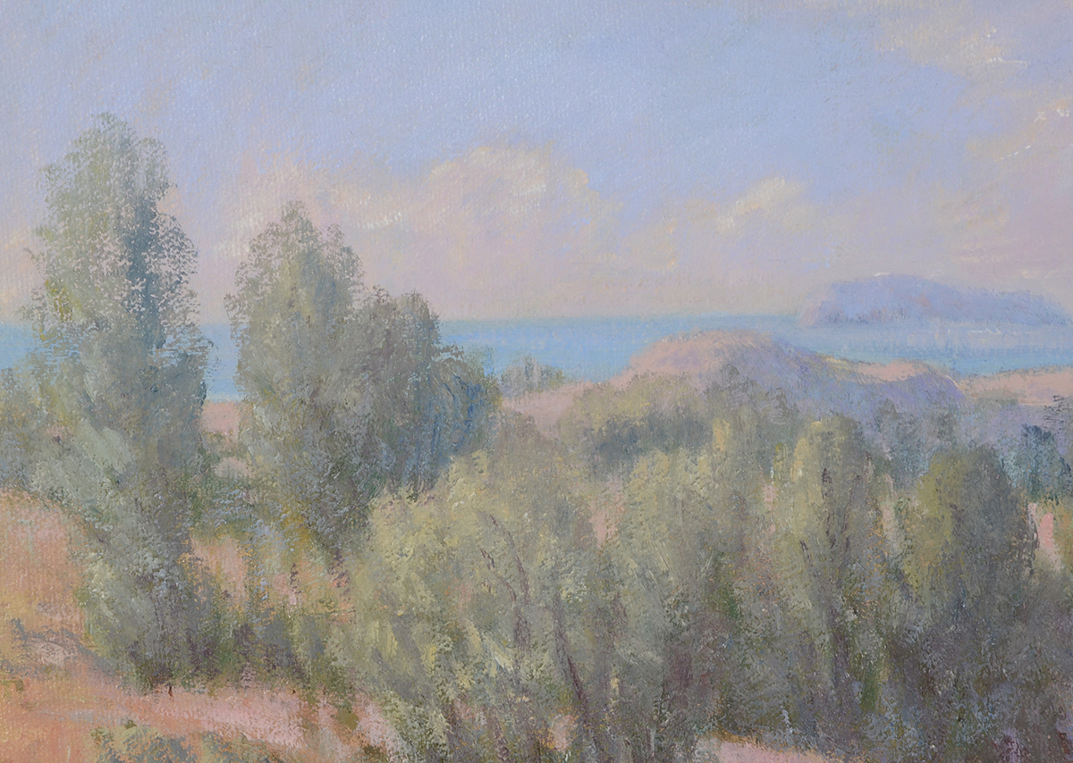 Joseph Baris Original Oil on Canvas "Luce di Sera"