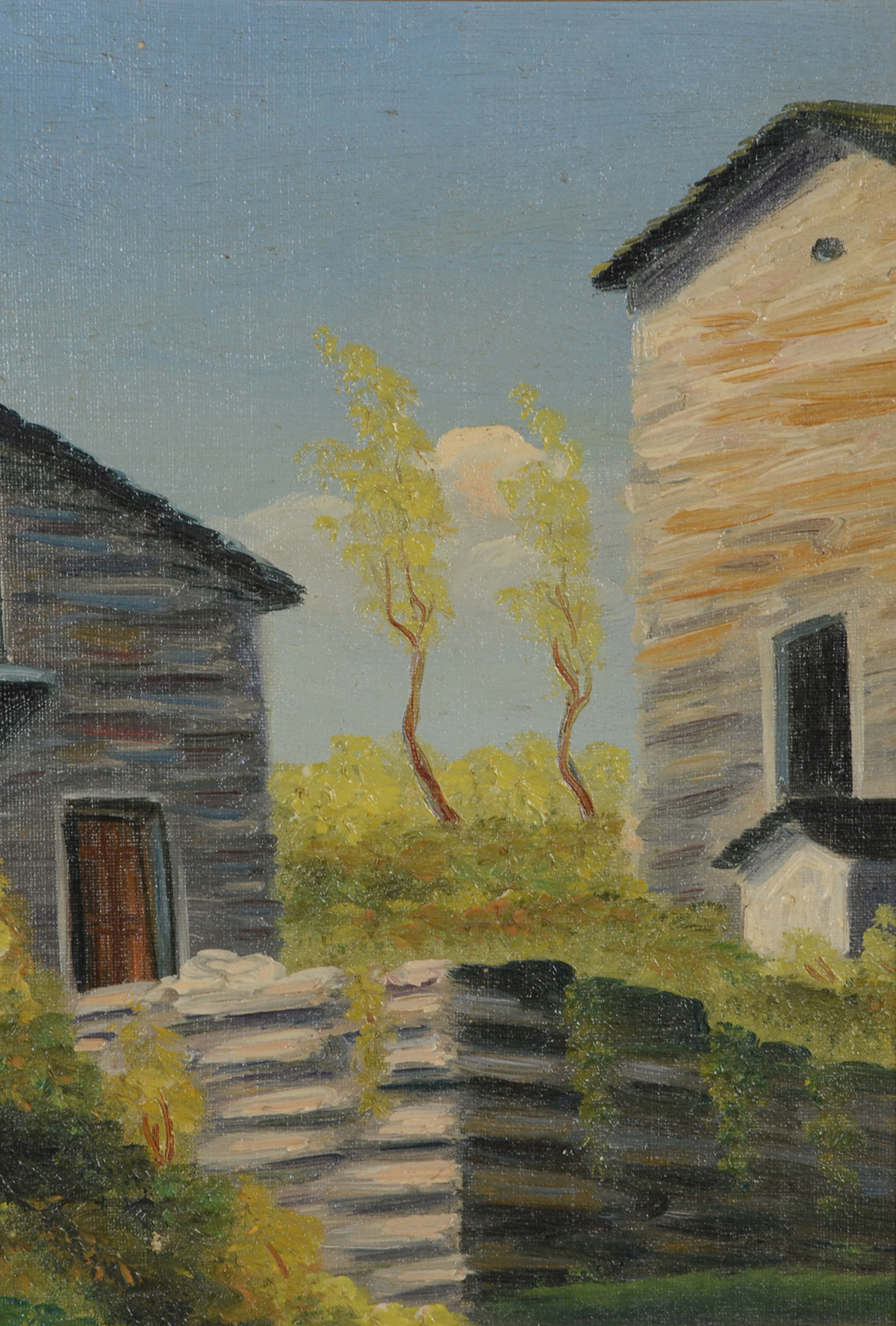 F. Busnelli Original Oil on Canvas