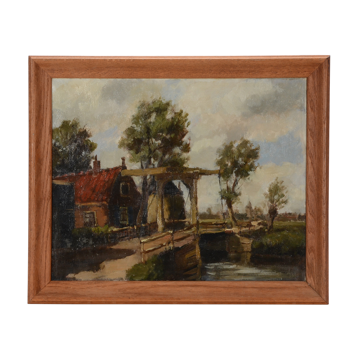 Hendrik Cornelis Kranenburg, Jr. Original Oil on Canvas
