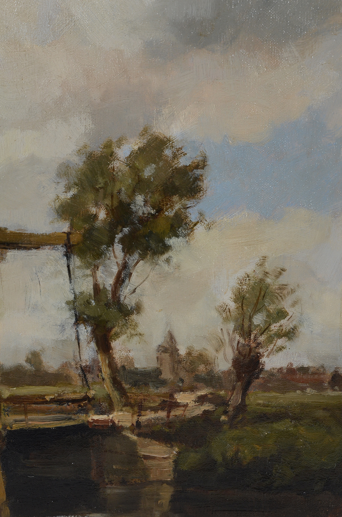 Hendrik Cornelis Kranenburg, Jr. Original Oil on Canvas