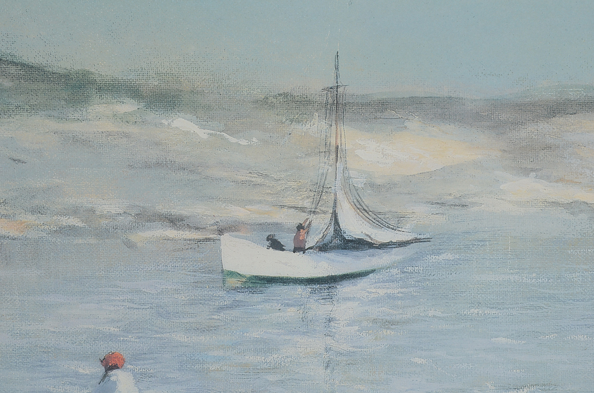 Robert Fabe Signed Offset Lithograph "Morning Light"