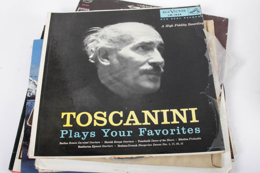 Over 40 Classical Theme and Big Band LPs
