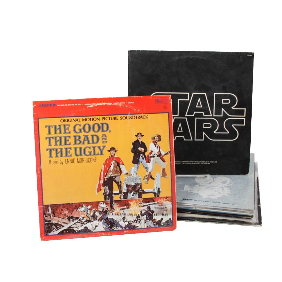 "Star Wars" and Other Soundtrack LPs