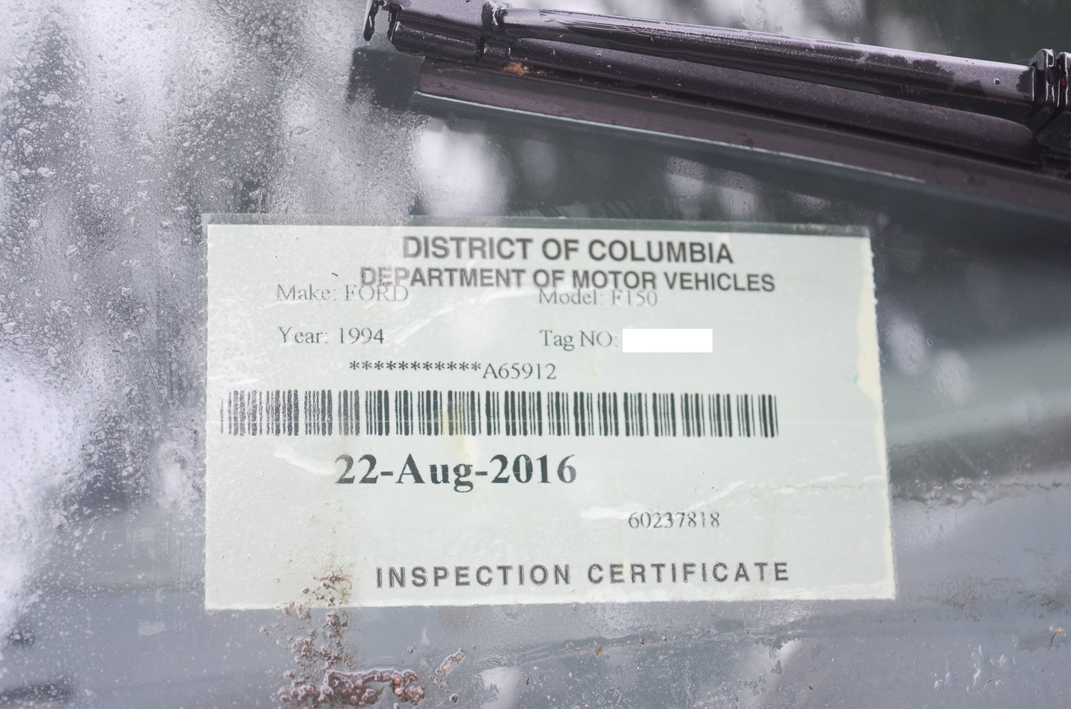 1994 Ford F150 XL Pickup Truck