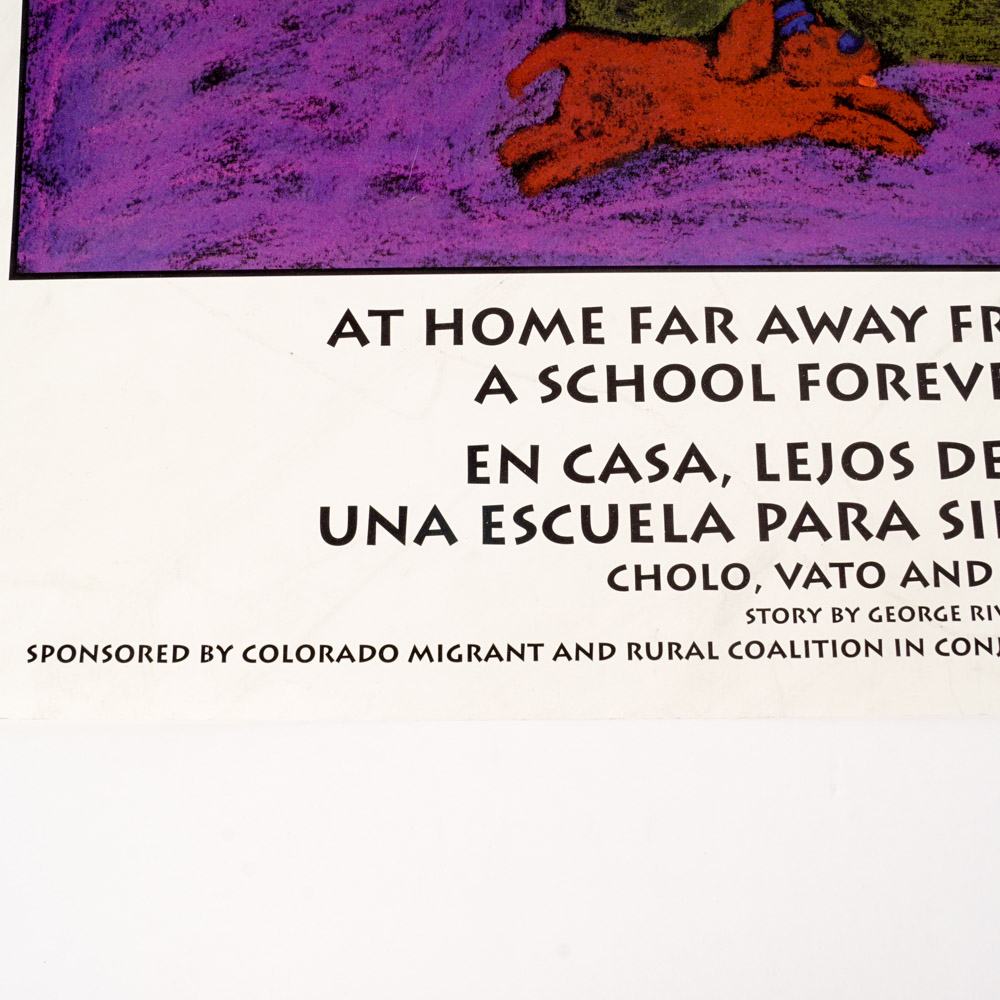 Vintage Educational Poster featuring Art by Tony Ortega