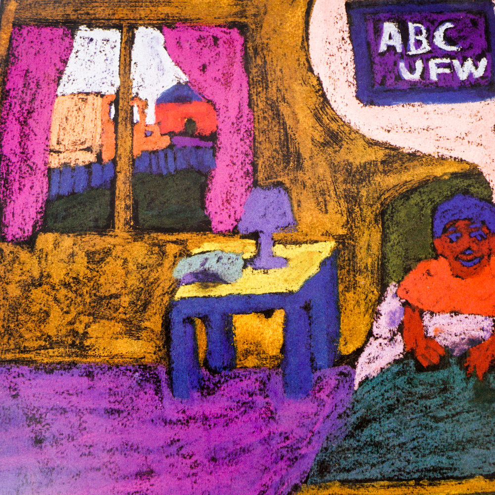 Vintage Educational Poster featuring Art by Tony Ortega