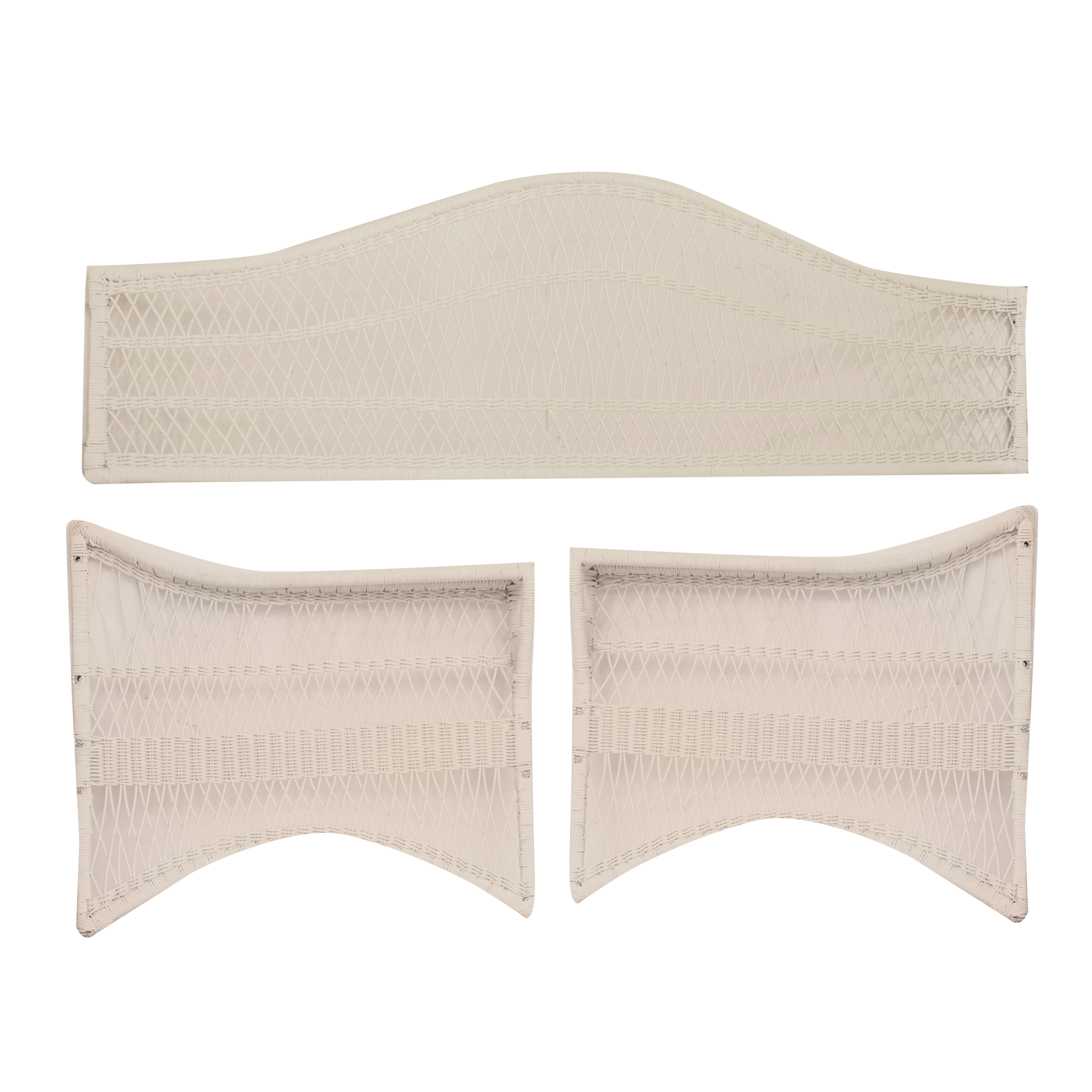 White Wicker Daybed