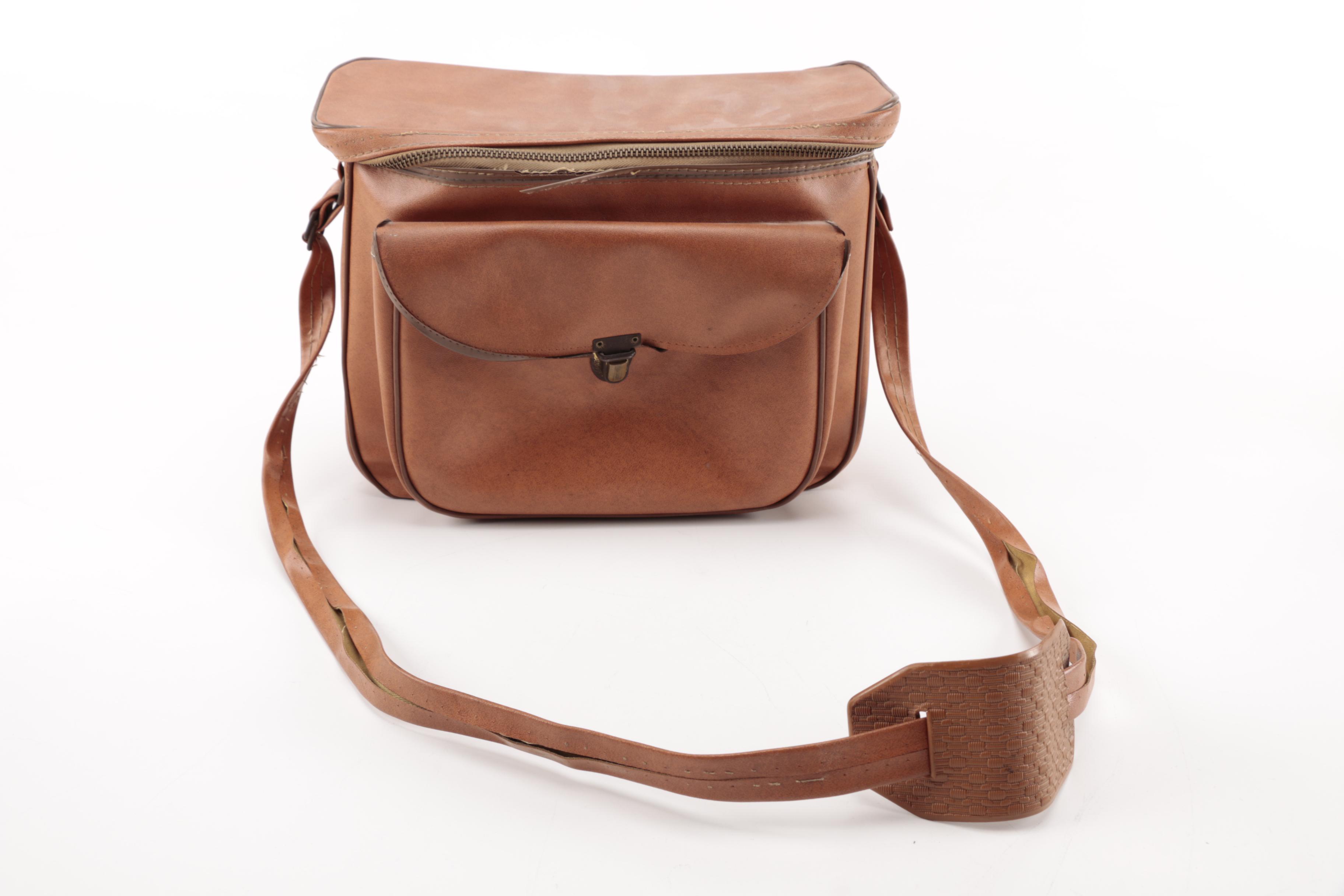 Vintage Yashica Penta J 35mm Camera, Lens, And Case