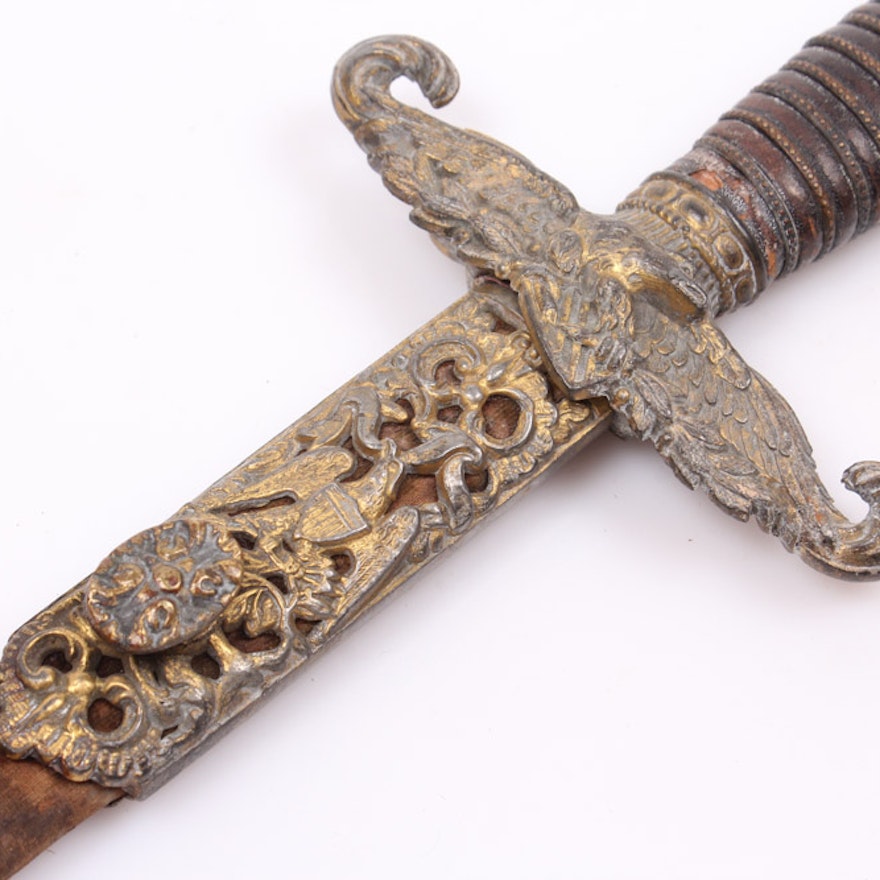 Antique Fraternal Sword and Scabbard