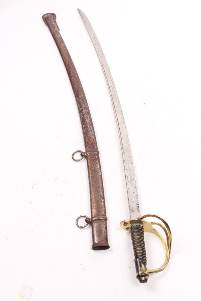 Reproduction Cavalry Saber and Scabbard