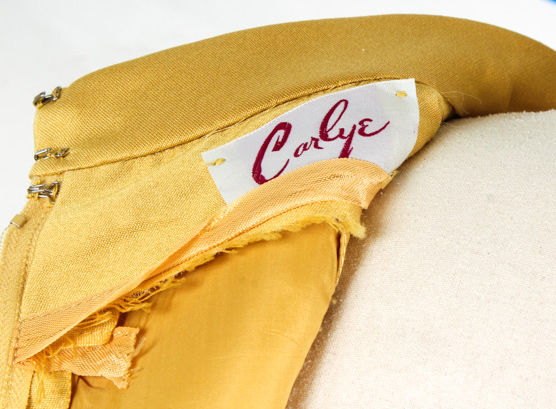 Pair of Vintage Gold Dresses