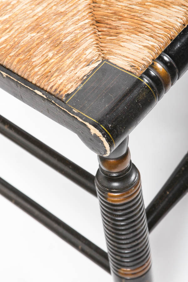 Hitchcock Painted Wooden Chairs with Cane Seats