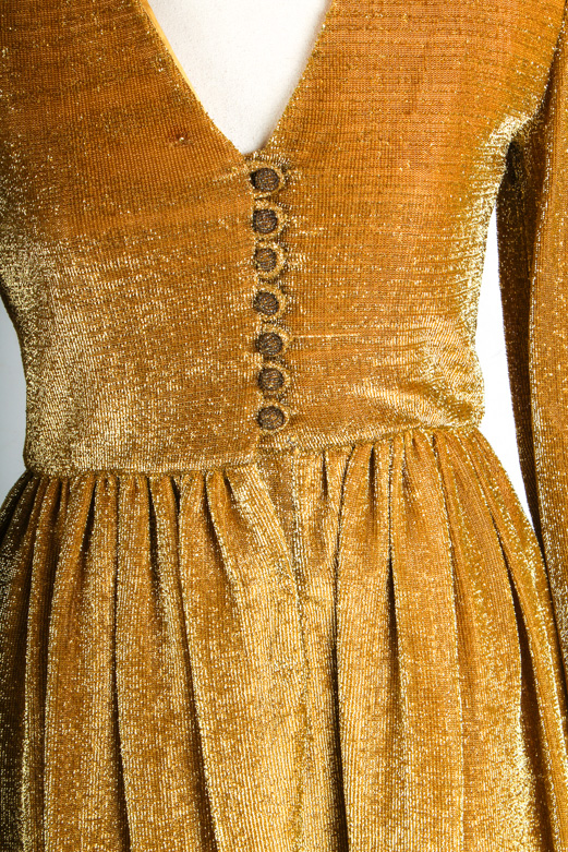 Pair of Vintage Gold Dresses