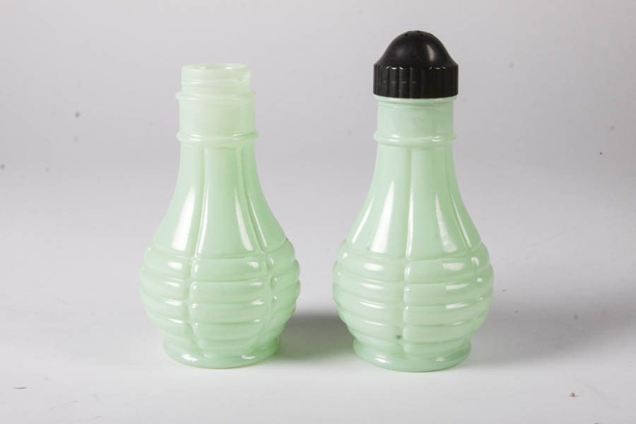 Pair of Jadeite Shakers