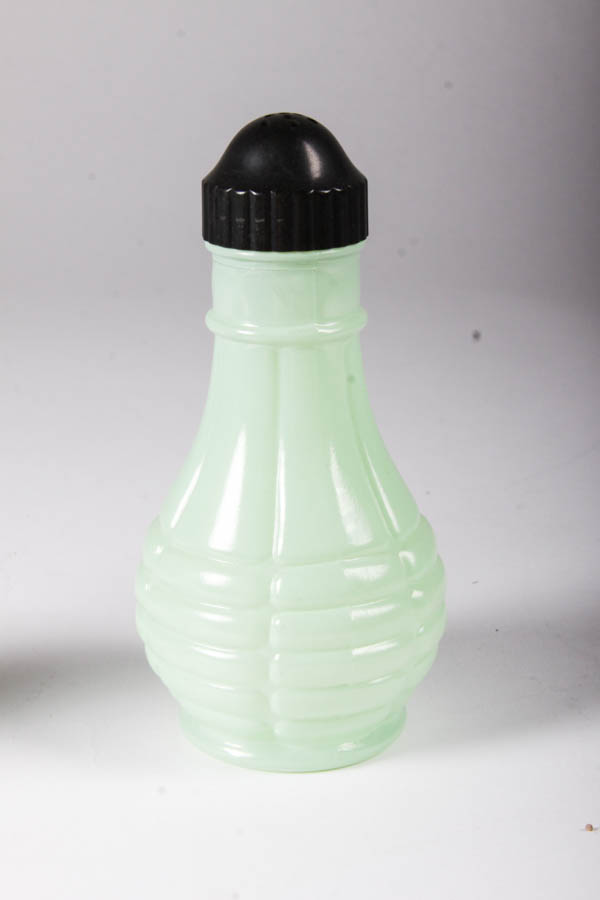 Pair of Jadeite Shakers