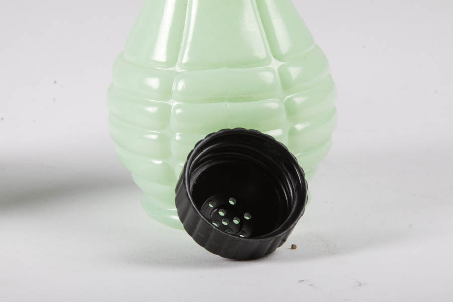 Pair of Jadeite Shakers