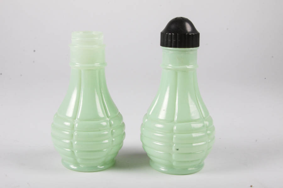 Pair of Jadeite Shakers
