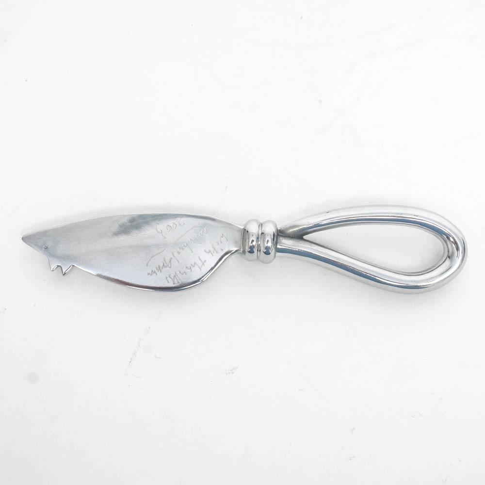 Michael Aram Signed Cheese Knife