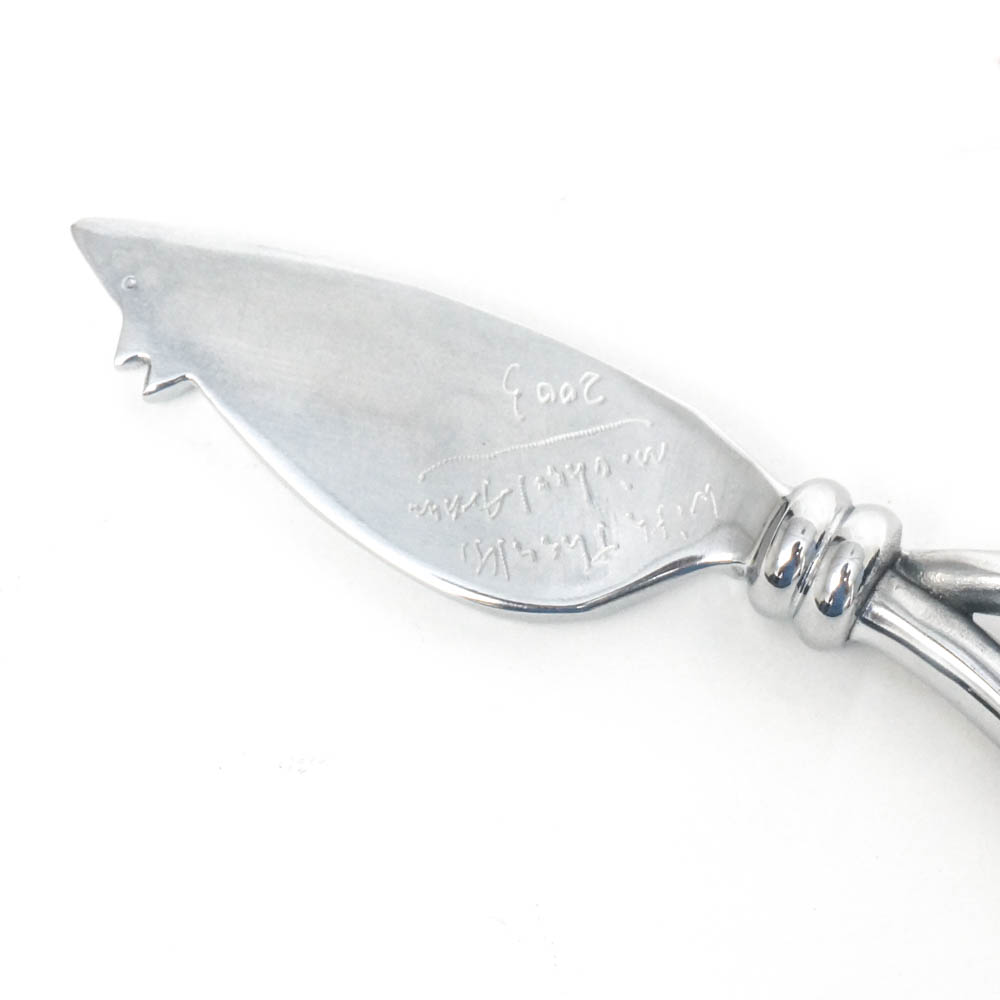 Michael Aram Signed Cheese Knife
