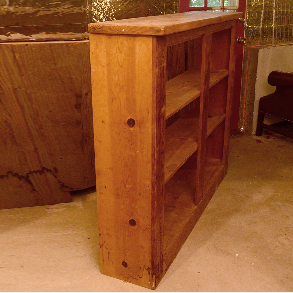 Vintage Handmade Pine Shelves