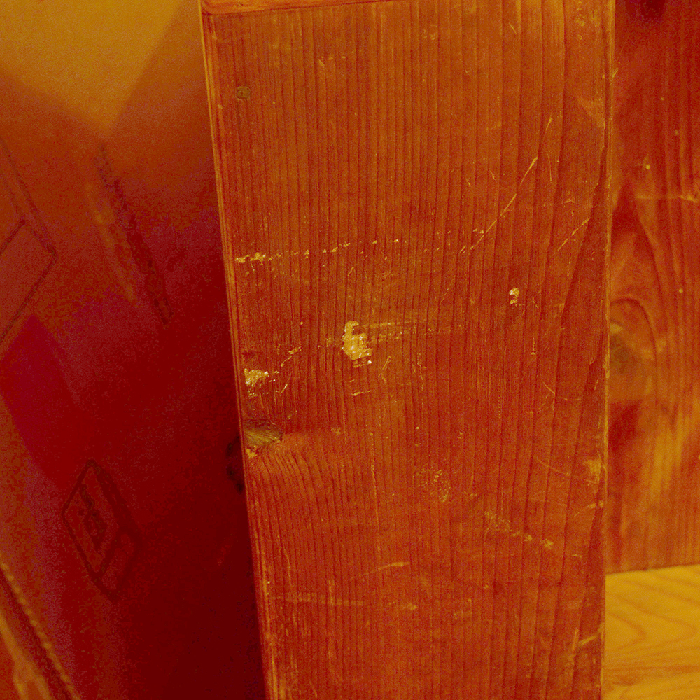 Vintage Handmade Pine Shelves