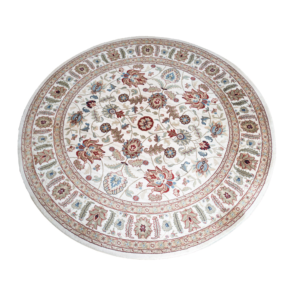 Machine Woven "Verona Ivory" Karastan Wool Rug