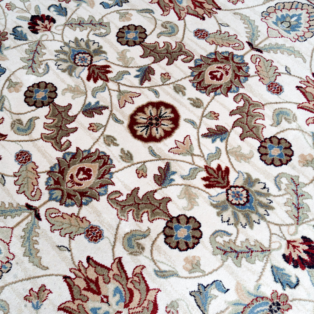 Machine Woven "Verona Ivory" Karastan Wool Rug