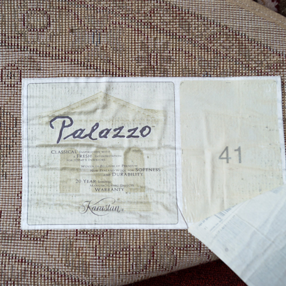 Machine Woven "Verona Ivory" Karastan Wool Rug