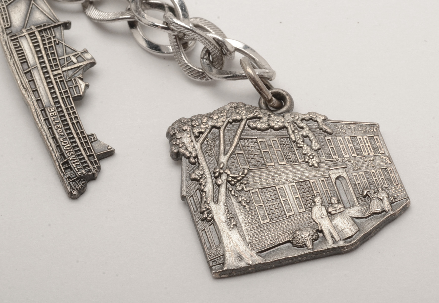 Sterling Silver Kentucky Derby Charm Bracelet